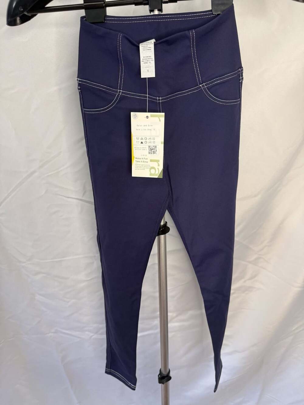 Halara Leggings Women’s Size S Dark Lilac Grey